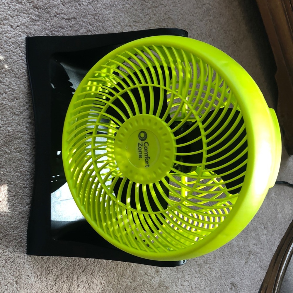 Green comfort zone fan I’m sorry it has been sold